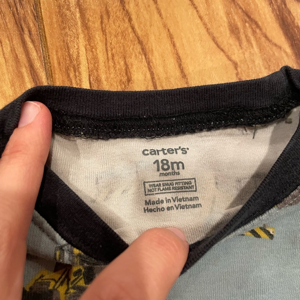 Carter's Construction PJs - Picture 2 of 3